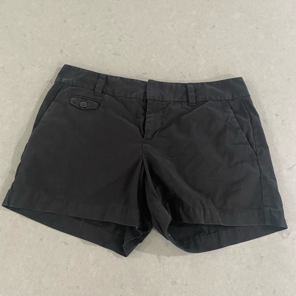 Ann Taylor LOFT Chino Black Shorts